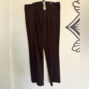 CACHE Contour Collection Dark Brown Pants - NEW w/ Tags - Size 12